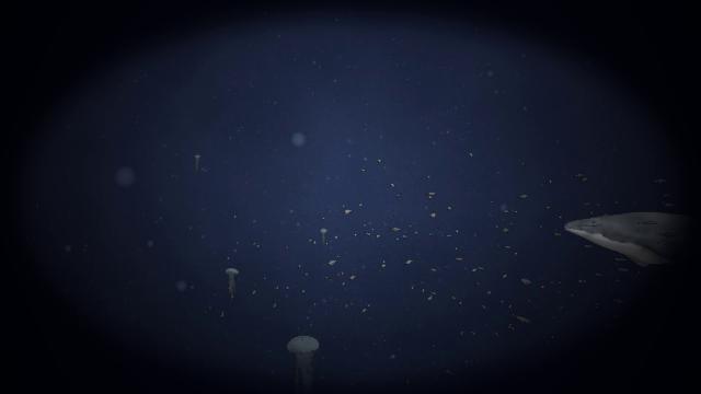 Smithsonian Sea Monster Unearthed! Cretaceous Marine Life Gallery Projection